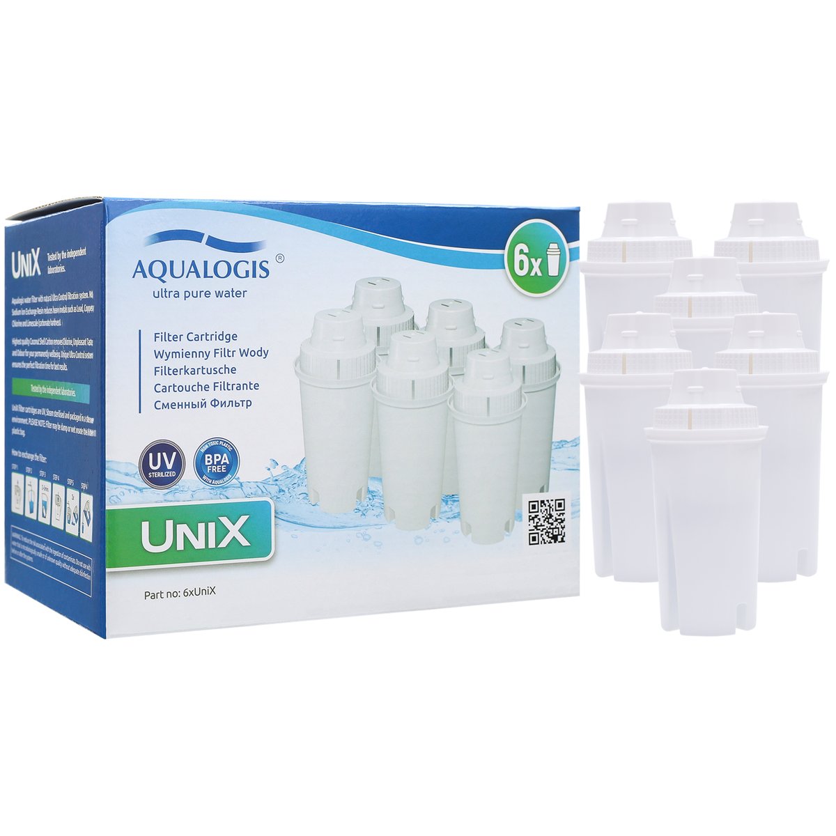 Filtr Wody Aqualogis AL-Inte Do Ekspresów Saeco, Philips - zamiennik CA6702 - Aqualogis | AGD