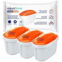 Filtr wody AquaFloow do twardej wody do dzbanka Brita Dafi zamiennik - 3x