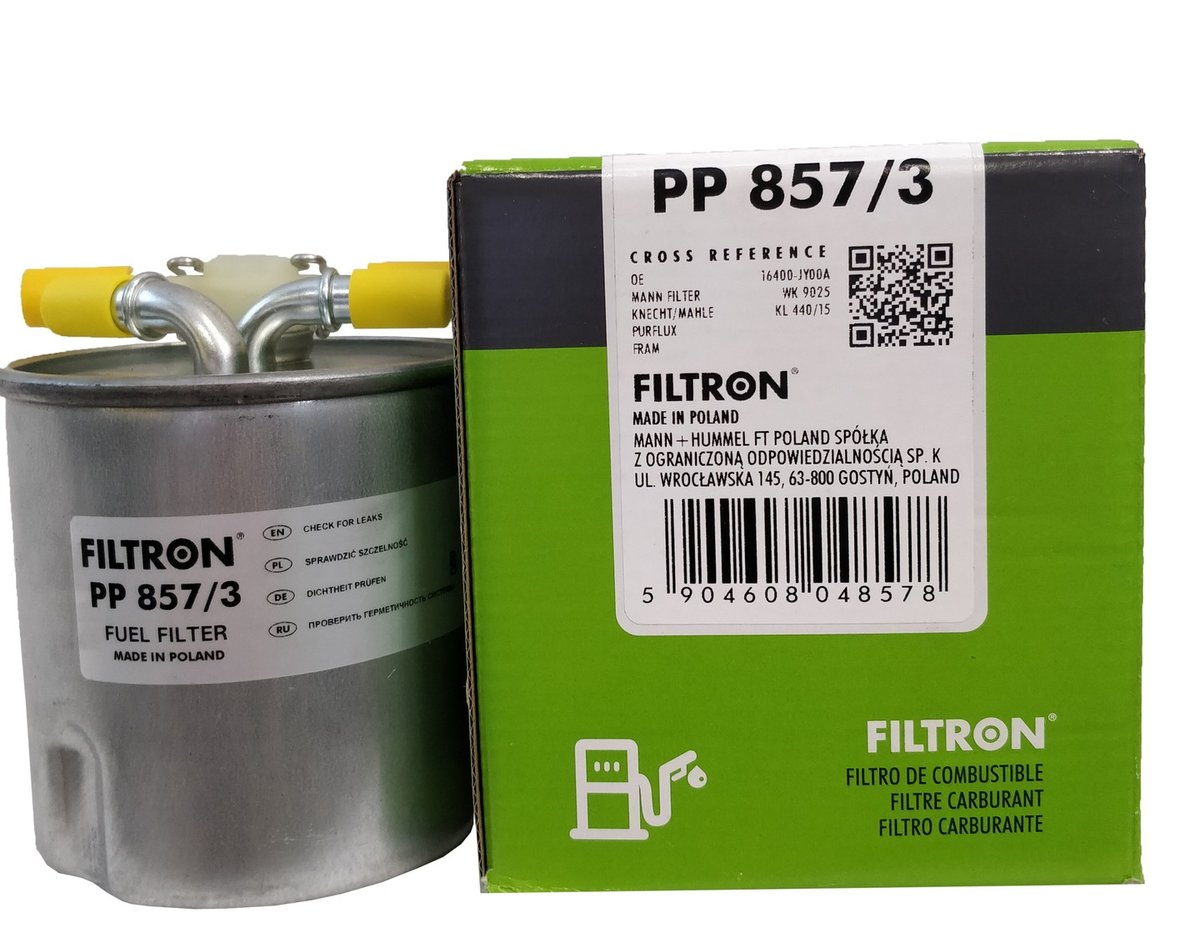 Filtron Pp 857/3 Filtr Paliwa - Filtron | Motoryzacja EMPIK
