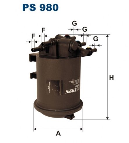 Filtron Filtron Ps 980 Filtr Paliwa