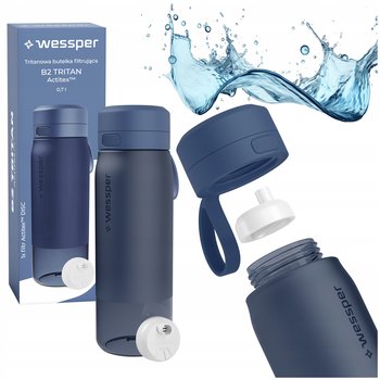Filtrująca butelka tritanowa 700ml Wessper bez bpa do wody bidon na wodę - Wessper