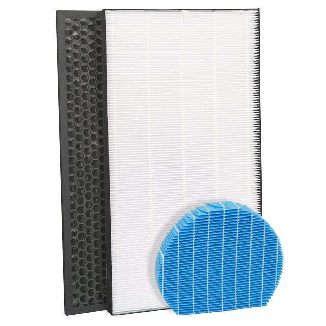 Juego de 3 filtros: agua UZ-HG6MF, HEPA UZ-HD4HF y carbón UZ-HD4DF para