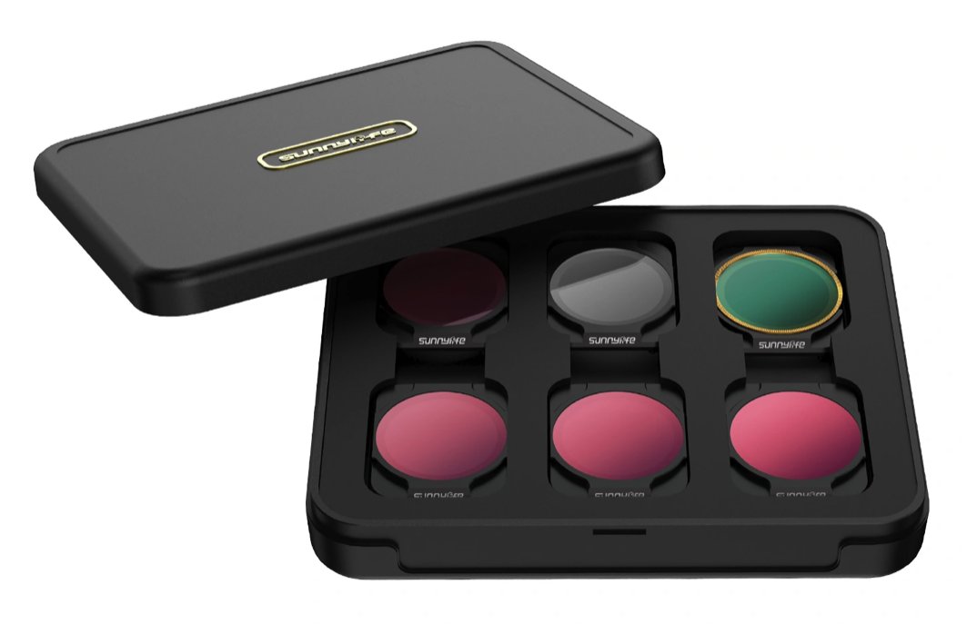 Hensych Filter-Set Für DJI Mavic Air 2 – Inkl. MCUV, CPL, ND4, ND8, ND16, ND32