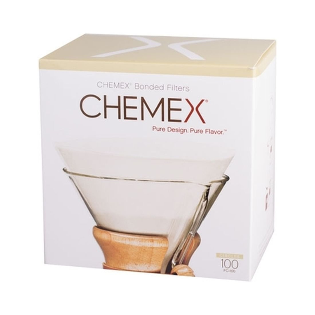 Filtry papierowe, okrągłe CHEMEX, 100 szt.