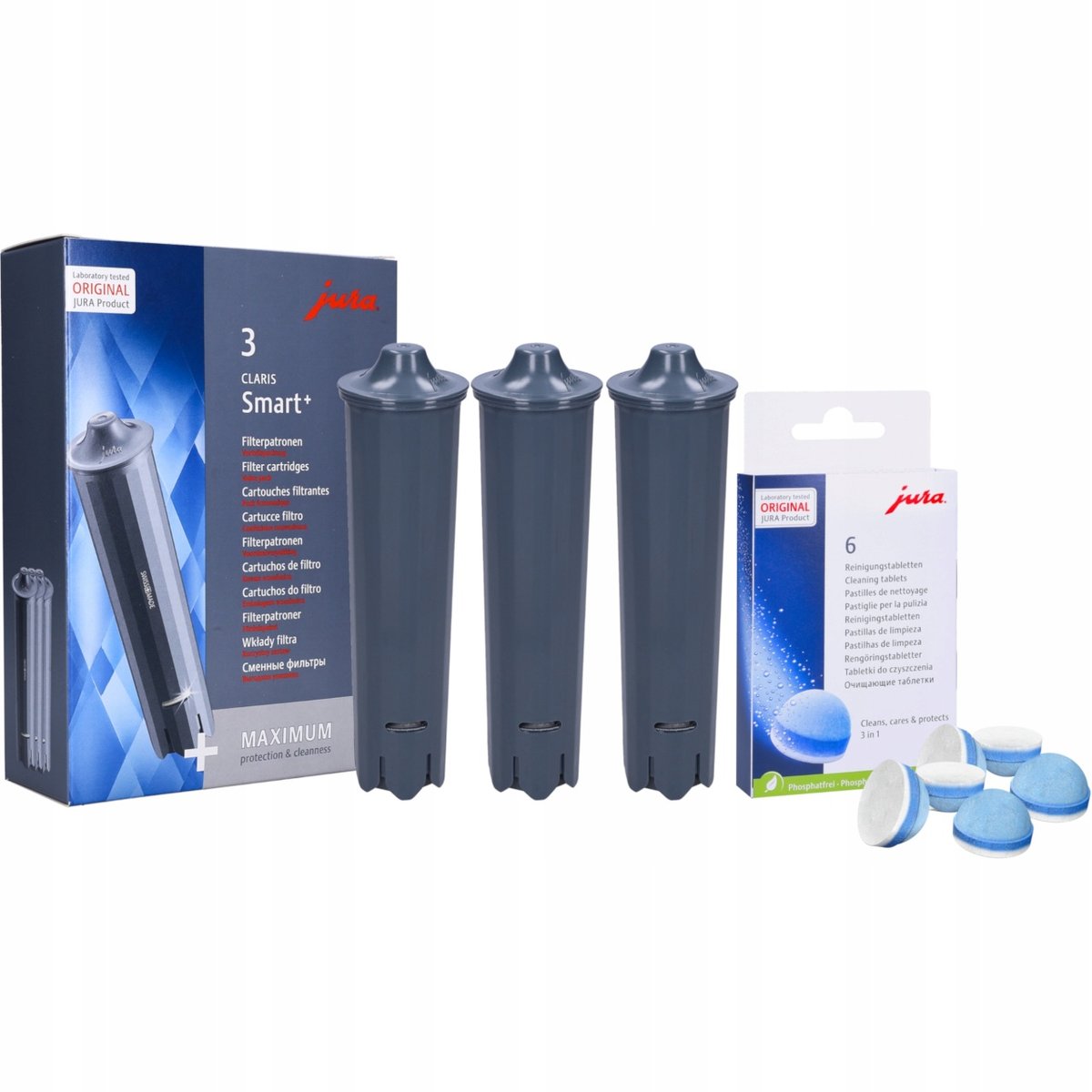Filtry Wody Jura Claris Smart+ Tabletki Czyszczące - JURA | AGD Sklep ...