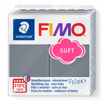 Fimo Soft, masa termoutwardzalna, ciemny szary - Staedtler