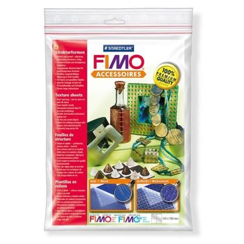 FIMO Zestaw 2 Arkuszy Struktury Drewna - Fimo