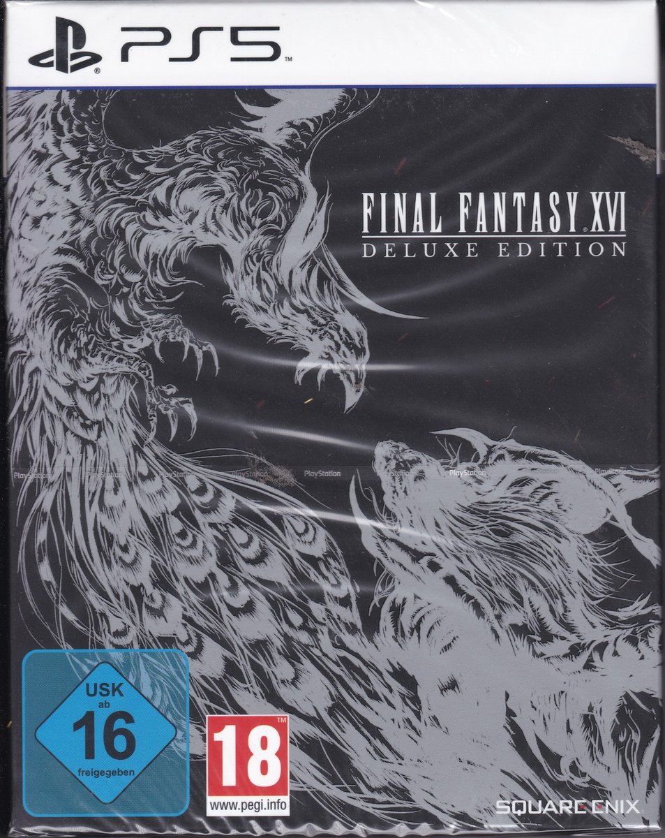 FINAL FANTASY XVI 16 DELUXE EDITION STEELBOOK PL PS5 NOWA FOLIA