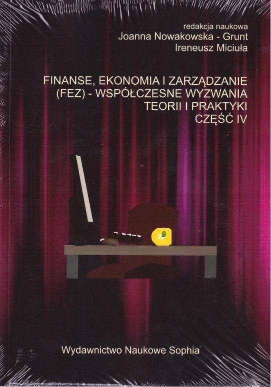 Finanse, Ekonomia I Zarządzanie (FEZ).. Cz.4 - Opracowanie Zbiorowe ...