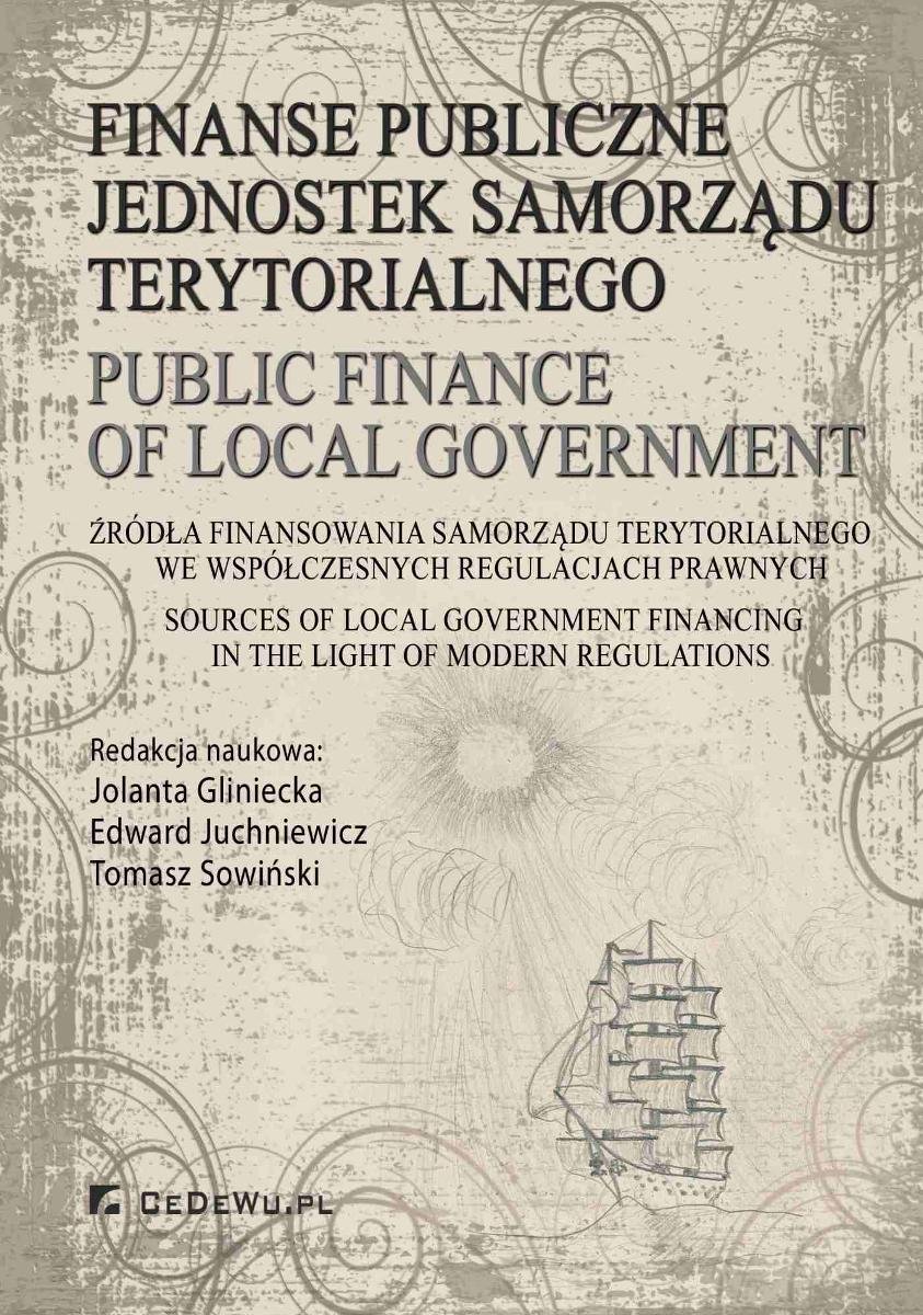 Finanse Publiczne Jednostek Samorządu Terytorialnego. Źródła ...