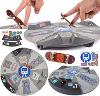 Fingerboard obrotowa rampa Shredline 360 stopni 51 cm + deskorolka Thank You Tech Deck Spin Master
