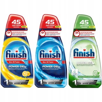 Finish All in 1 Max Żel do Zmywarki MIX 3x900ml - Finish