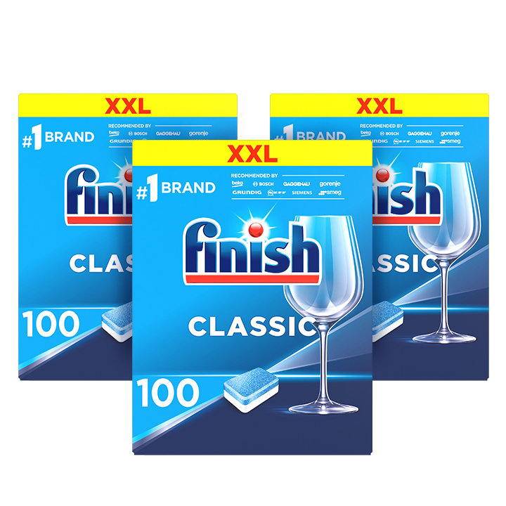 Finish Classic, tabletki do zmywarki -300 sztuk - Finish line | Sklep ...