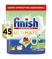 FINISH Kapsułki Do Zmywarki Ultimate 0% EKOLOGICZNE EKO ECO 45 sztuk