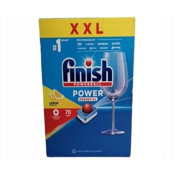 FINISH Power Essential XXL Tabletki do zmywarki lemon, 70szt. - Finish