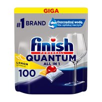 Finish Quantum All in 1 Kapsułki do Zmywarki 100szt Lemon