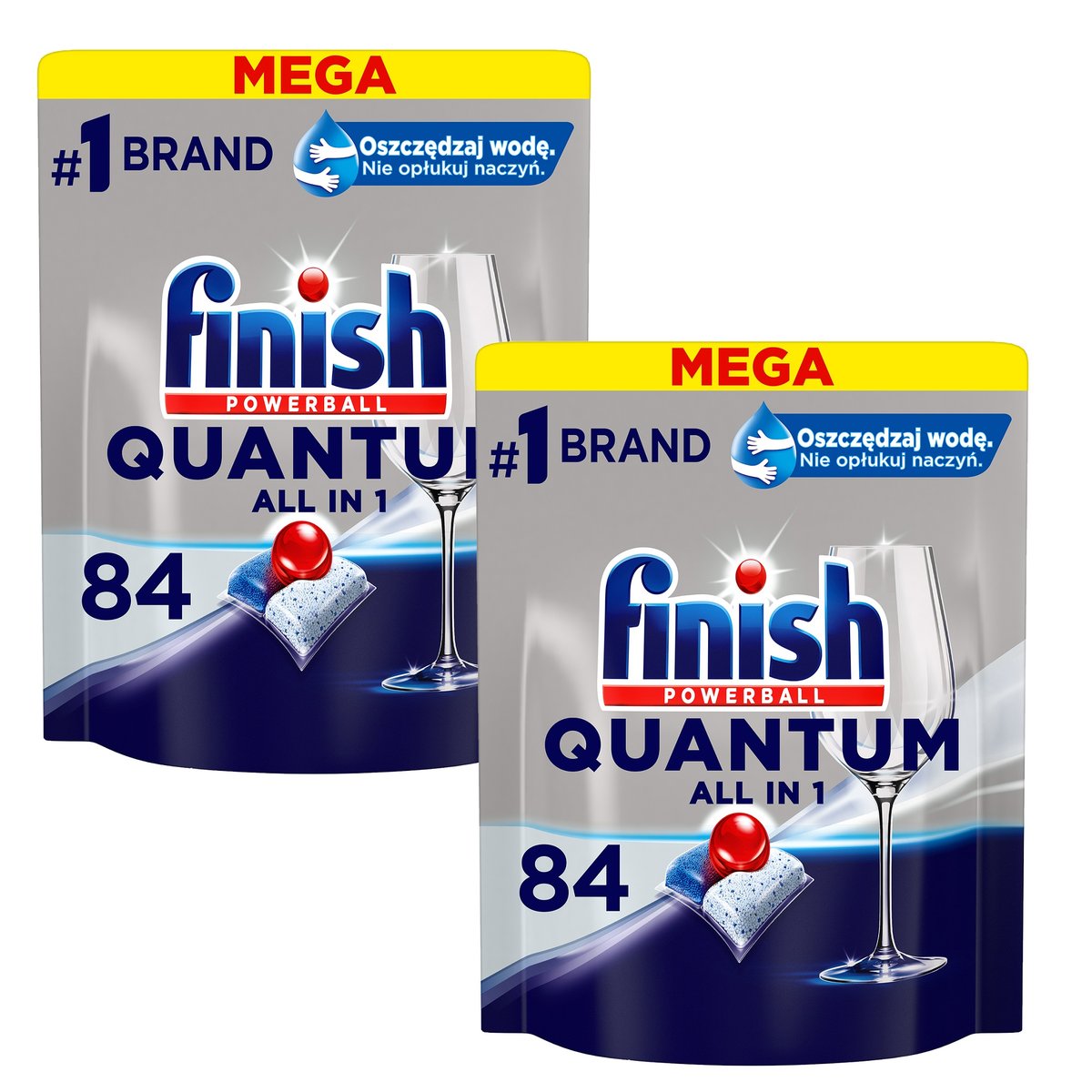 Finish Quantum, kapsułki do zmywarki 84 sztuk FINISH Sklep