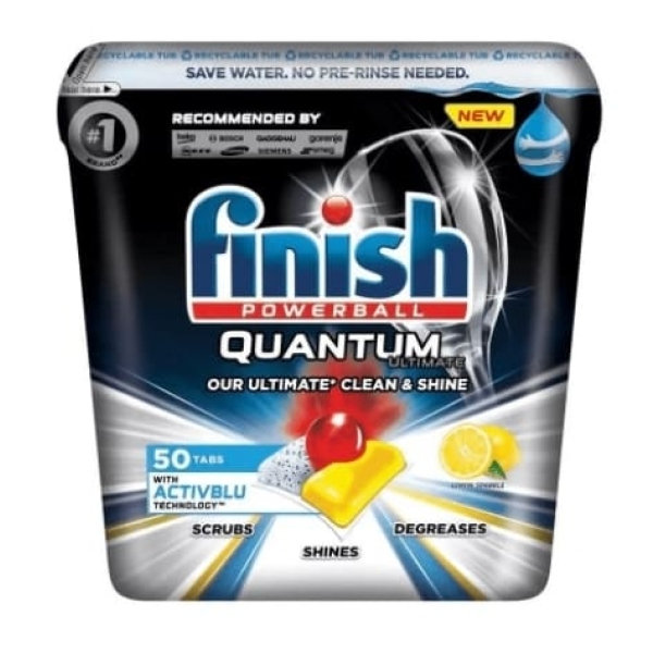 Finish Quantum Ultimate Lemon, Kapsułki Do Zmywarki 50 Szt. FINISH