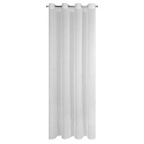 Firana 140x250 Rebecca biała gotowa na przelotkach pionowy