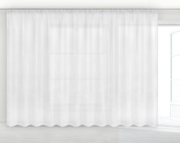 Firana na taśmie z woalu Light 300x250 cm biała Spod Igły i Nitki