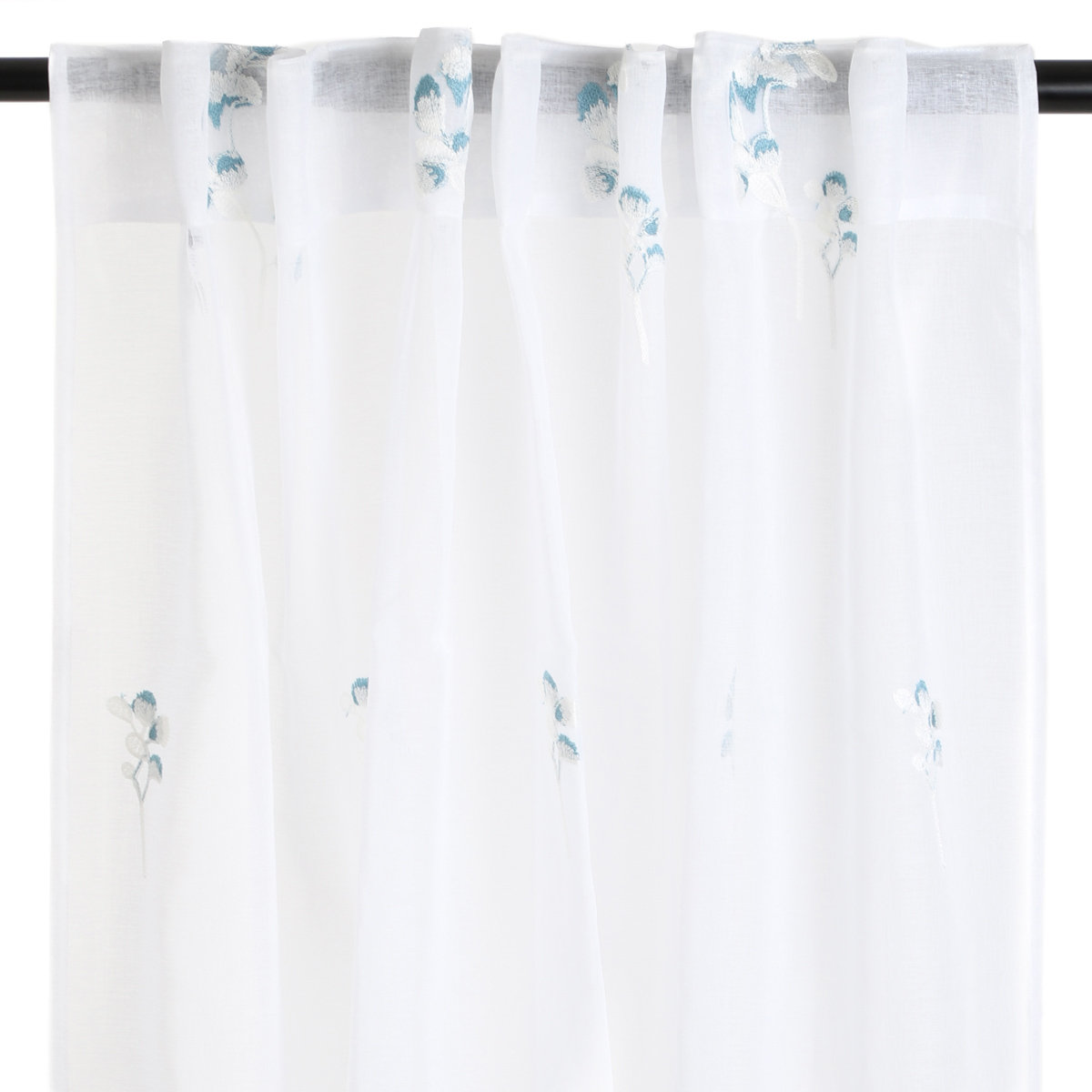 Firanka ALBIA woalowa z haftem 140x250 cm HOMLA Homla Sklep