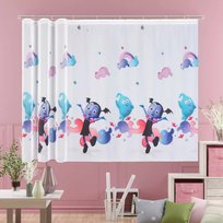 Firanka woalowa drukowana dziecięca wys. 160 cm Vampirina 160  cm