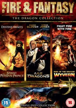 Fire and Fantasy - The Dragon Collection (brak polskiej wersji językowej) - Hayflick Ben, Silver Adam, Little Ryan, Monroe R. Steven