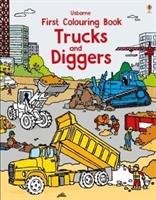 First Colouring Book Trucks and Diggers - Crisp Dan