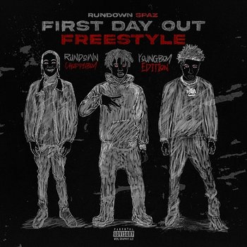 First Day Out (Freestyle) - Rundown Spaz & Rundown Choppaboy feat. Youngboy Never Broke Again