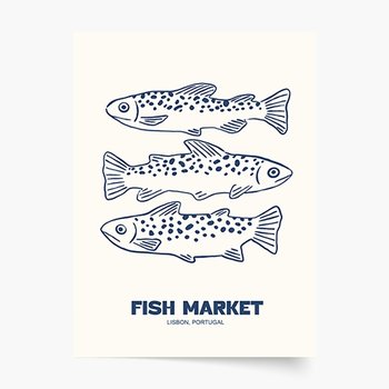 Fish Market Plakat Premium 40x60 - Empik Foto