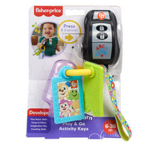 Fisher-Price, Edukacyjne kluczyki ABC 123, 6-36m HXF51 