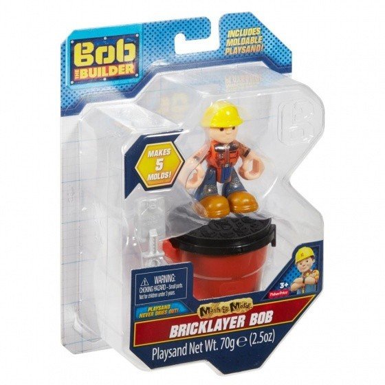 Zdjęcia - Figurka / zabawka transformująca Mattel Fisher Price, figurka Bob z piaskiem kinetycznym 