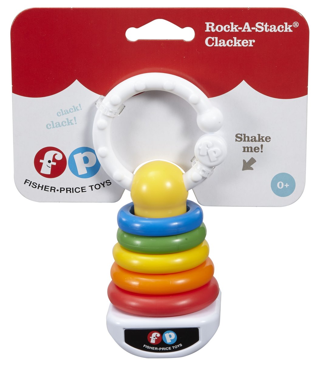 Fisher Price, Grzechotka, Piramidka z kółek