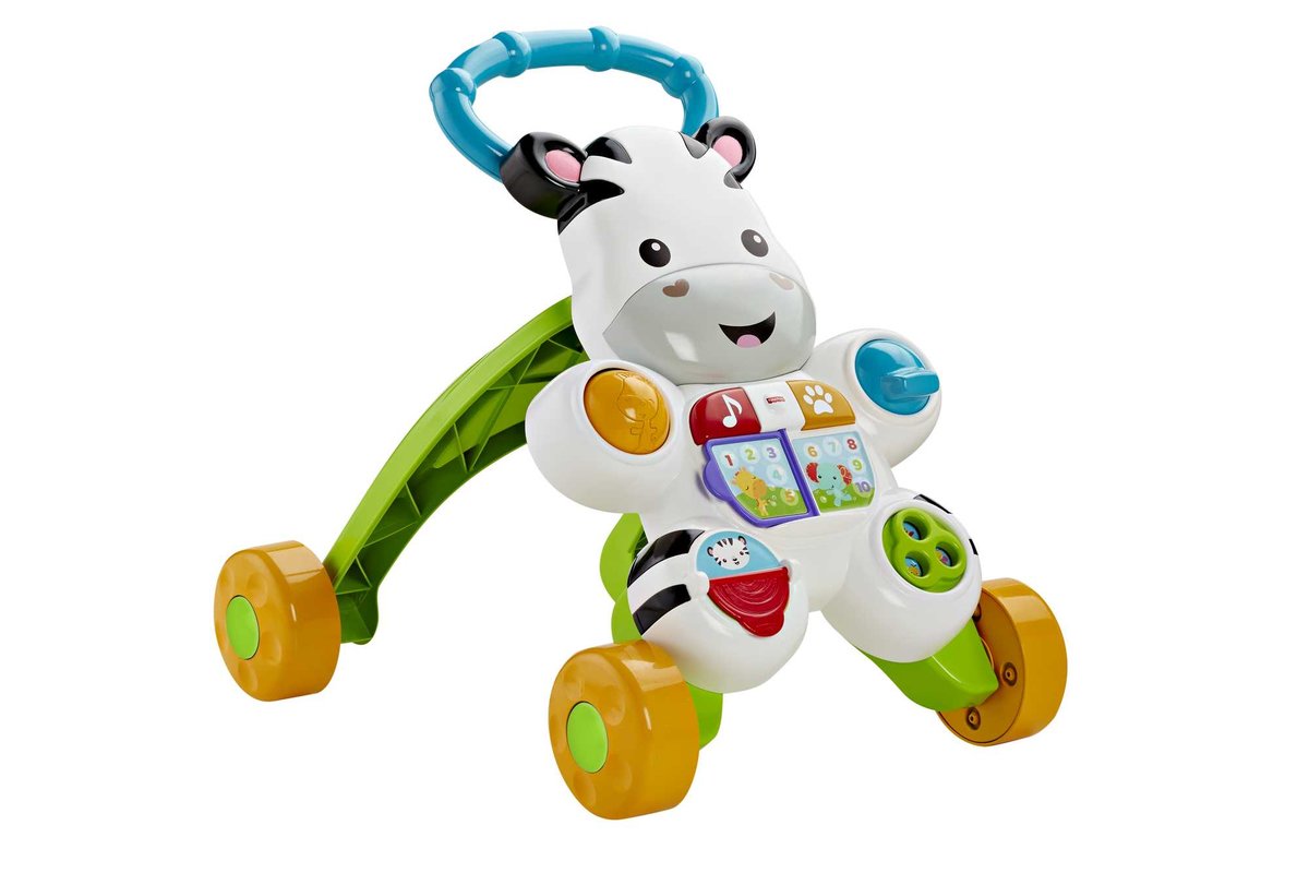 Fisher-Price, interaktywny pchacz, Zebra