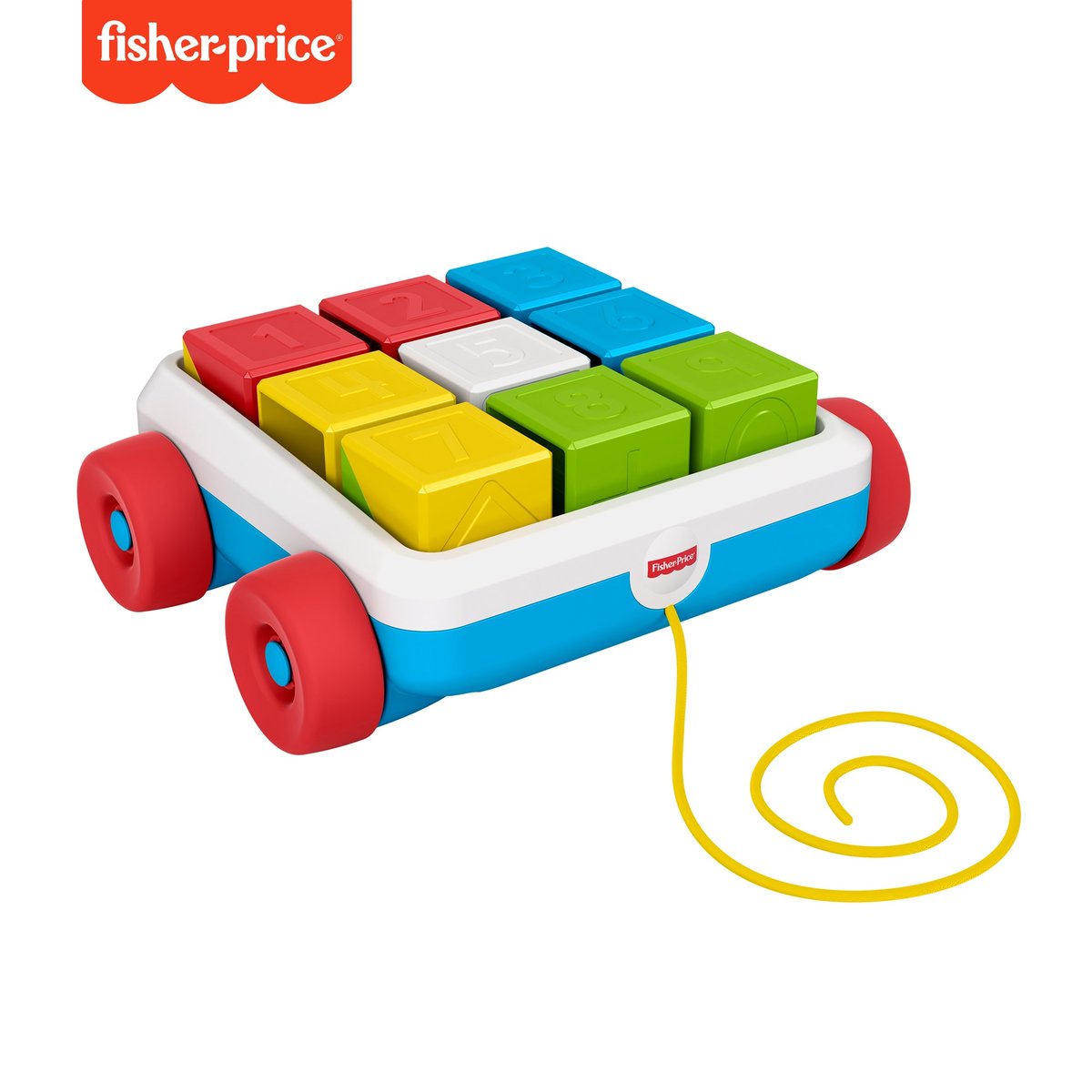 Fisher Price, klocki Aktywizujące do Ciągnięcia
