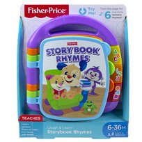 Fisher-Price, Książka z wierszykami, dla dzieci 6m+FRC70