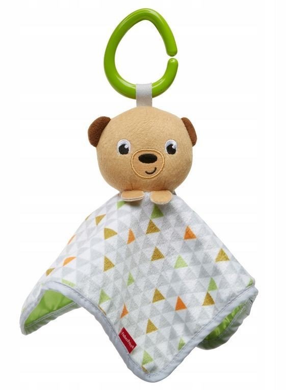Fisher-Price, miękka zawieszka 'a kuku'- Miś, GFC26/GFC27