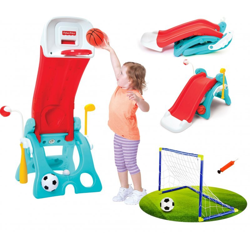 Fisher Price, plac zabaw Activity Garden 6w1 w zestawie z bramką Fisher Price Sklep