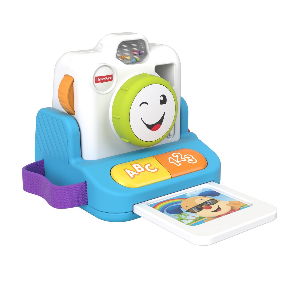 Fisher Price, zabawka edukacyjna Wesoły Aparat Fotograficzny