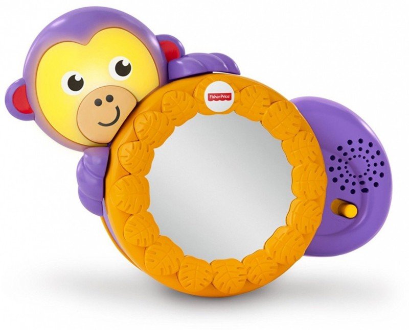 Fisher Price, zabawka interaktywna Małpka lustereczko, FHF75