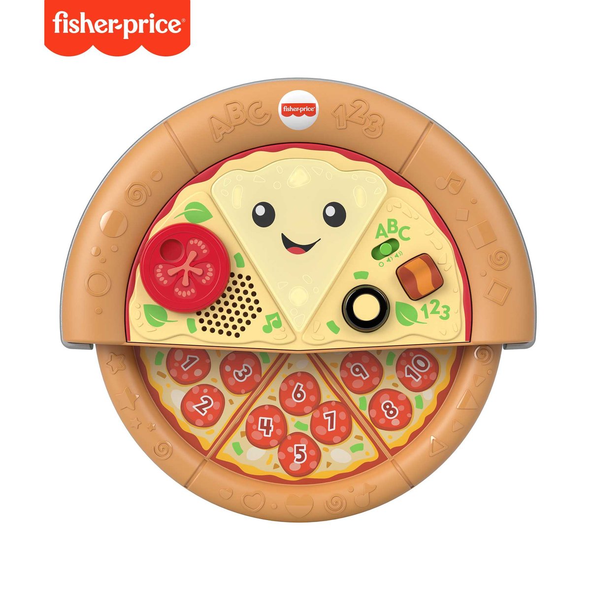 Zdjęcia - Zabawka edukacyjna Mattel Fisher-Price, zabawka interaktywna Wesoła pizza 'Pyszna nauka' 