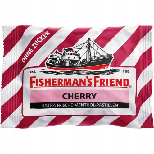 Inny producent Fisherman's Friend Cherry Pastylki z Niemiec