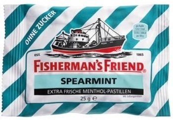 FISHERMAN'S FRIEND pastylki pudrowe SPEARMINT bez cukru 25g - Inna marka