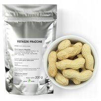 Fistaszki Prażone Orzechy Ziemne W Łupinie 200G