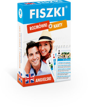 Fiszki. Angielski. Rozmówki + karty - Perczyńska Kinga