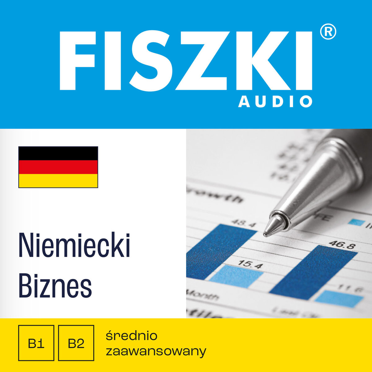 FISZKI audio – niemiecki – Biznes - audiobook