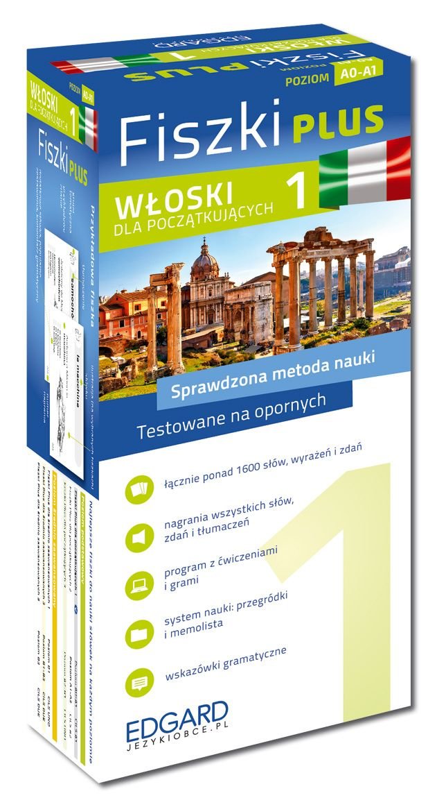 Fiszki Plus Włoski Dla Początkujących 1 Opracowanie Zbiorowe Książka W Empik 2461