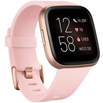 Fitbit, Smartwatch, VERSA 2, petal/copper rose - Fitbit