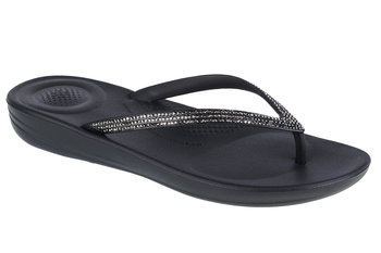 FitFlop Iqushion R08-001, Damskie, japonki, Czarne - FitFlop