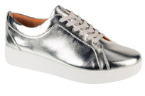 FitFlop Rally Sneakers X22-011, Damskie, buty sneakers, Srebrny FitFlop